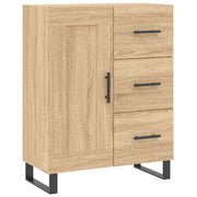 Credenza | Madia | Buffet da pranzo | Armadio da pranzo Rovere Sonoma 69,5x34x90 cm in Legno Multistrato
