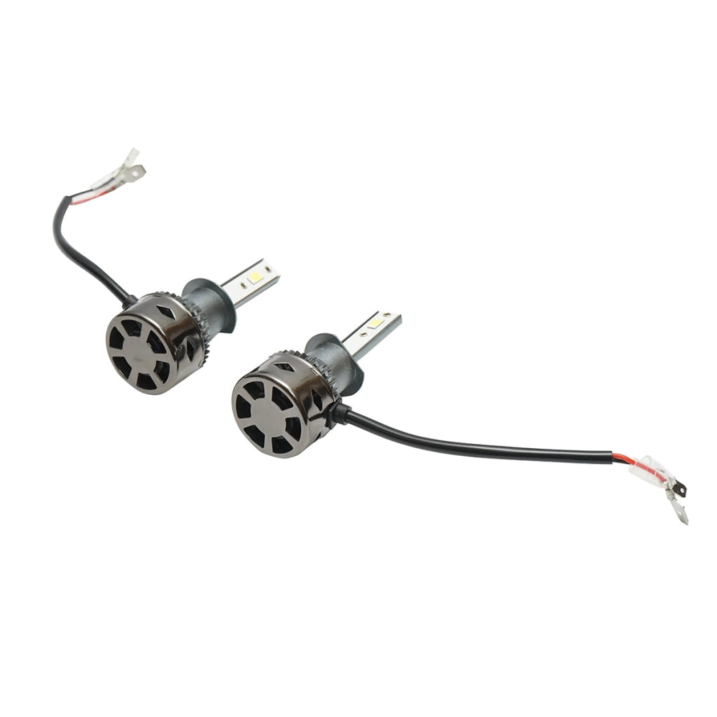 Set di 2 lampadine LED per auto H1, 27W, 12V, luce bianca fredda