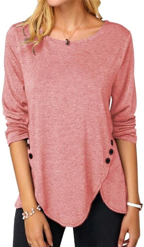 Maglietta estiva per donne - XXL - Rosa - Leggera - Confortevole