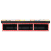 Mobile TV-Credenza per TV-Console TV Multicolore 100 x 30 x 22 cm Legno multistrato