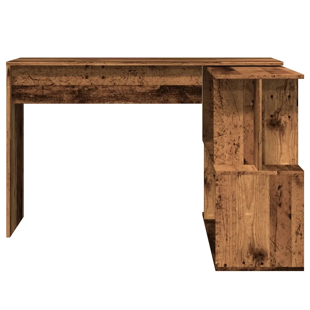 Scrivania ad Angolo Legno Vecchio 200,5x50x76 cm Truciolato