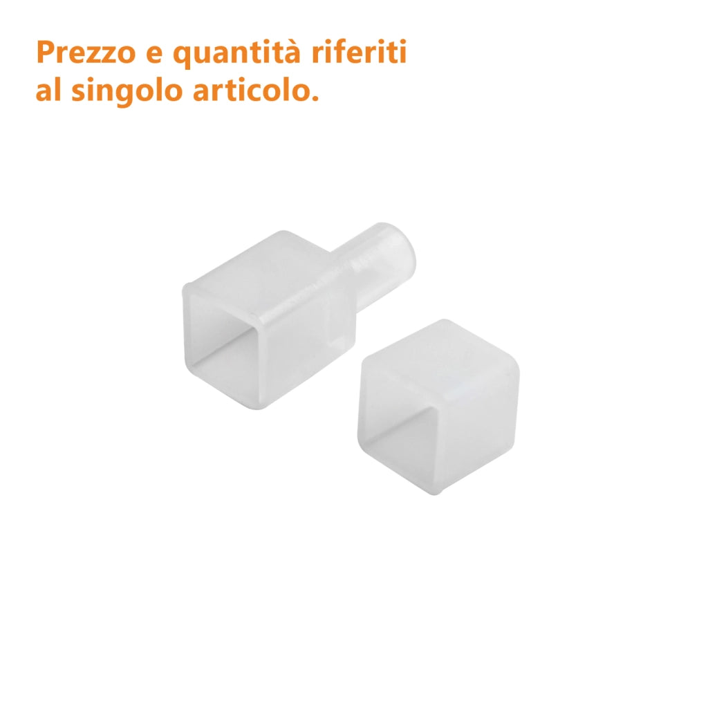 Alcapower Kit Cappucci di Chiusura per Striscia LED Snake Flex - Accessorio di Installazione Professionale per Sigillatura e Protezione Moduli