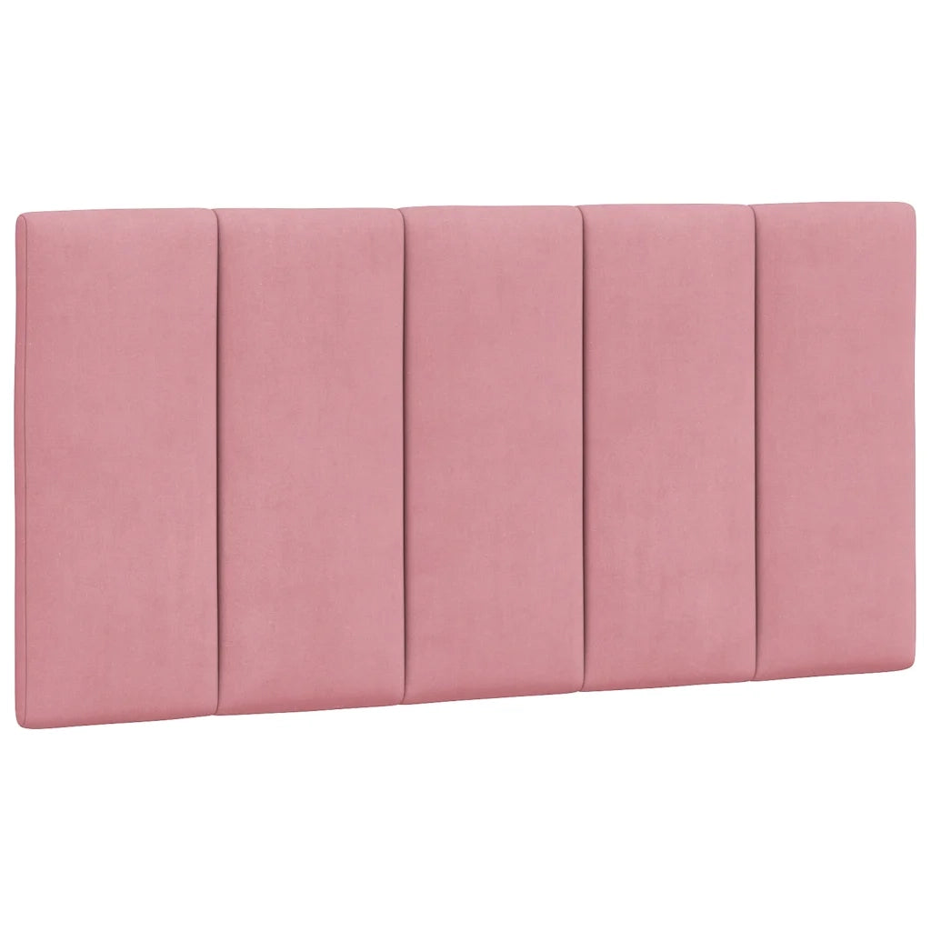 Cuscino Testiera Hanko Rosa 100 cm in Velluto CFW6686693