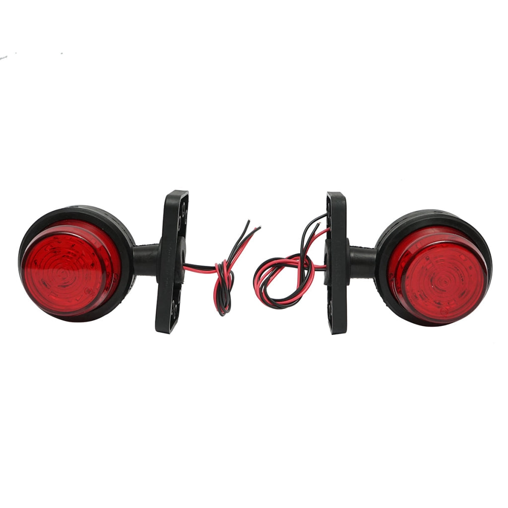 Luce di posizione laterale a LED rotante 12-24 V, bianco-rosso FR0237 Breckner Germany