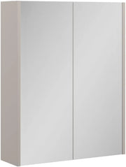 Specchio contenitore bagno Ruford, Cachemire, 60 x 75.8 cm con 3 scomparti chiusi, adatto per la conservazione salvaspazio di accessori da bagno