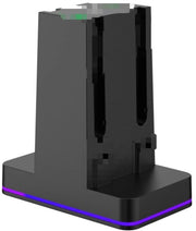 Adatto per Switch piccolo controller ricarica, adatto per Joy-Con controller sinistro e destro, caricabatterie universale, accessori per giochi, caricabatterie, ricarica, stazione ricarica