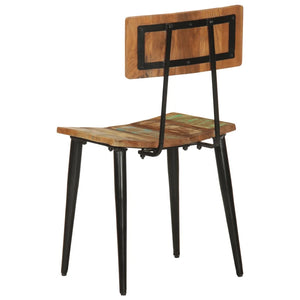 Sedie da Pranzo 2 pz in Legno Massello di Recupero 287901