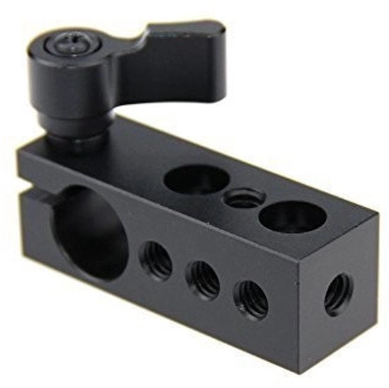 Accessorio - 15 mm Klem - Montaggio universale - Nero - Adatto per macchine fotografiche - Ideale per registi e fotografi