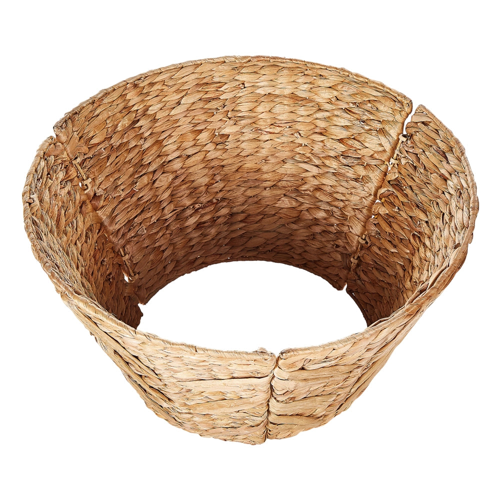 Copribase per Albero di Natale in giacinto d'acqua naturale rotondo ⌀ 45 cm stile Boho Accessori natalizi