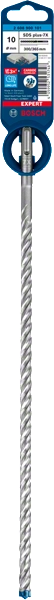 2608900101- PUNTA BOSCH SDS PLUS 4 TAGLIENTI D.10mm X 300mm X 365mm
