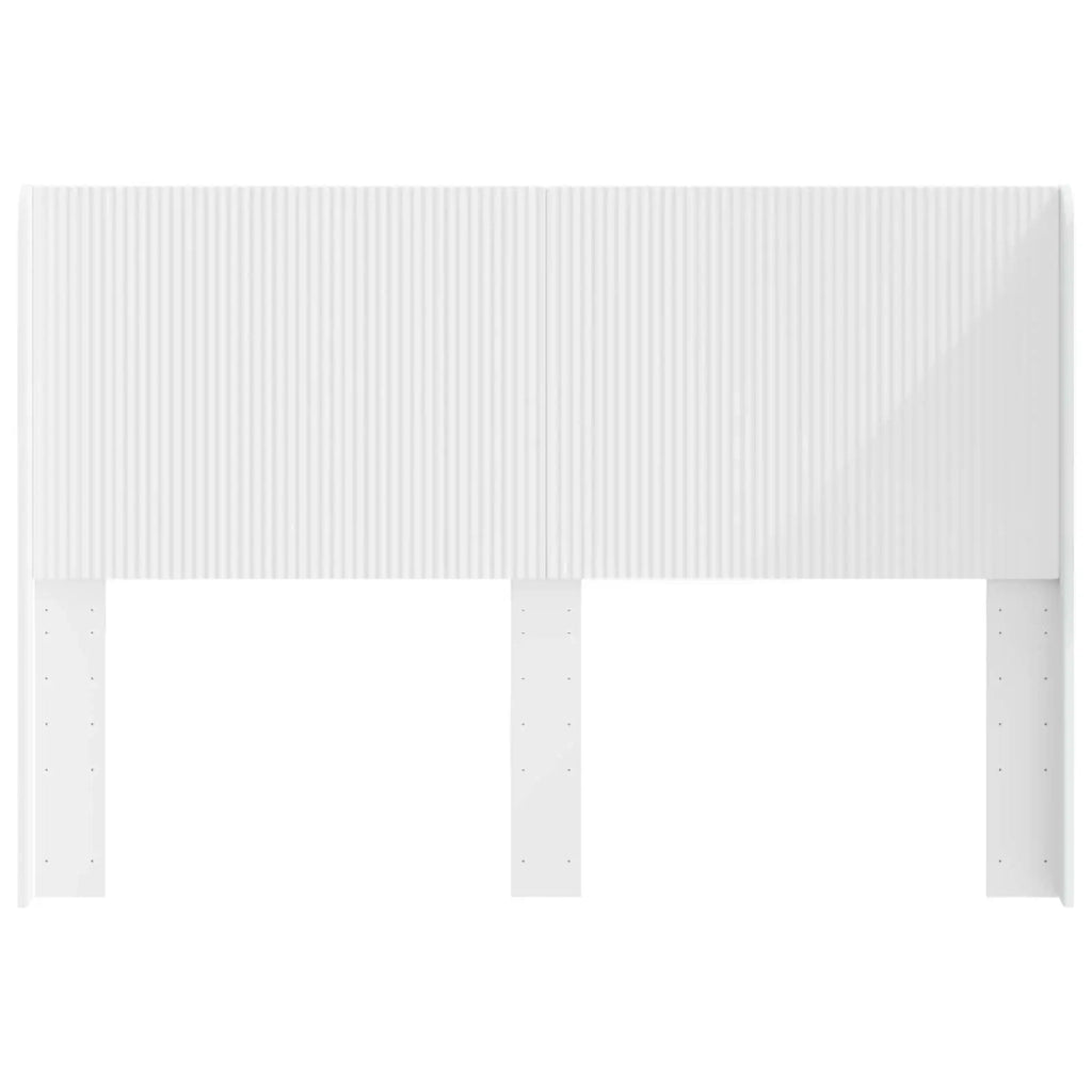 Testiera Letto Bianco Legno ingegnerizzato 889595