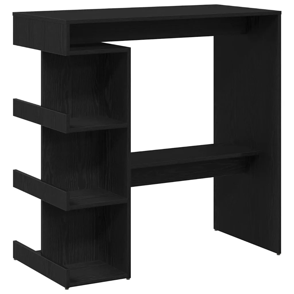 Tavolo da bar Rovere Nero 100 x 48 x 101,5 cm Legno multistrato 862705