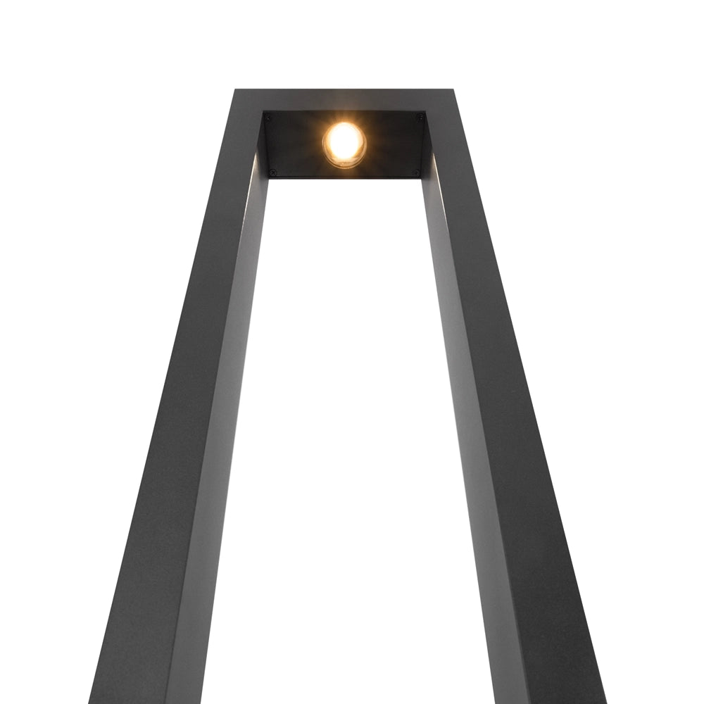 Paletto luce esterno Maytoni Bonn LED 10W 100cm grafite