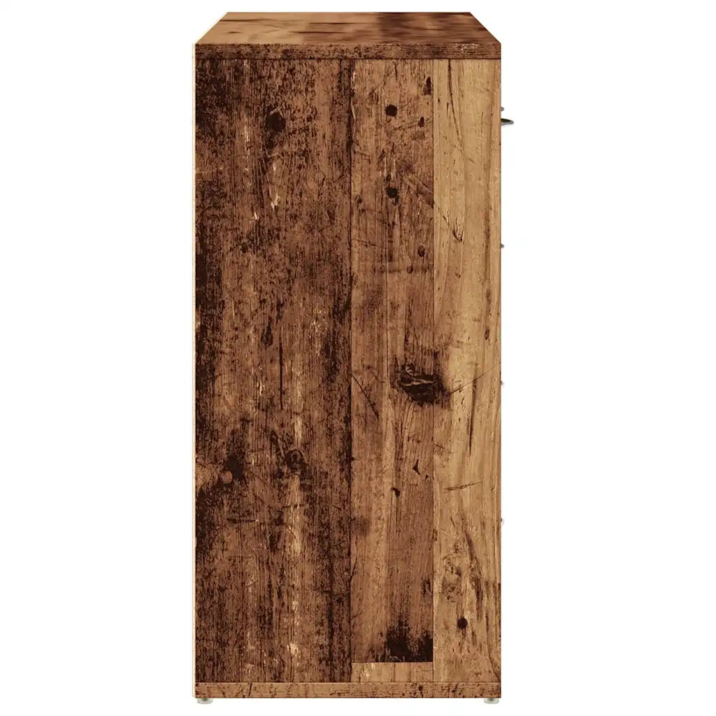 Credenza-Buffet-Armadio da cucina Legno Antico 88x30x64 cm in Legno Multistrato