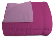Trapunta Invernale Singola Doubleface 300gr Lilla/Fuxia