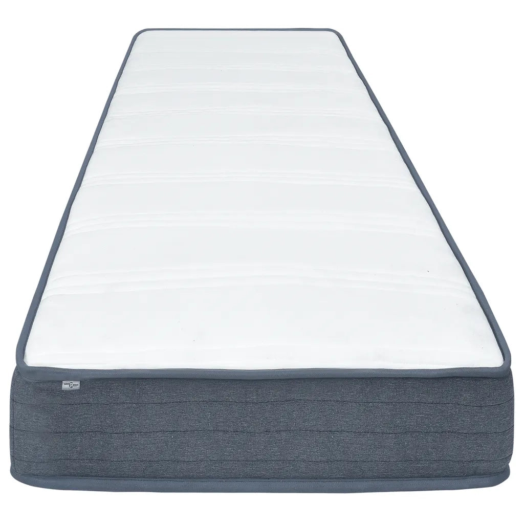 vidaXL Materasso a Molle Insacchettate 190x90x20 cm Morbidezza Media in Tessuto