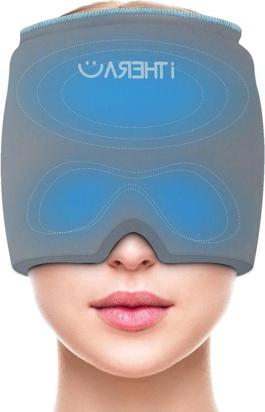 Muffa per migraine - per alleviare la cefalea - compresse fredde e calde - 450 g gel morbido - nuove tecnologie