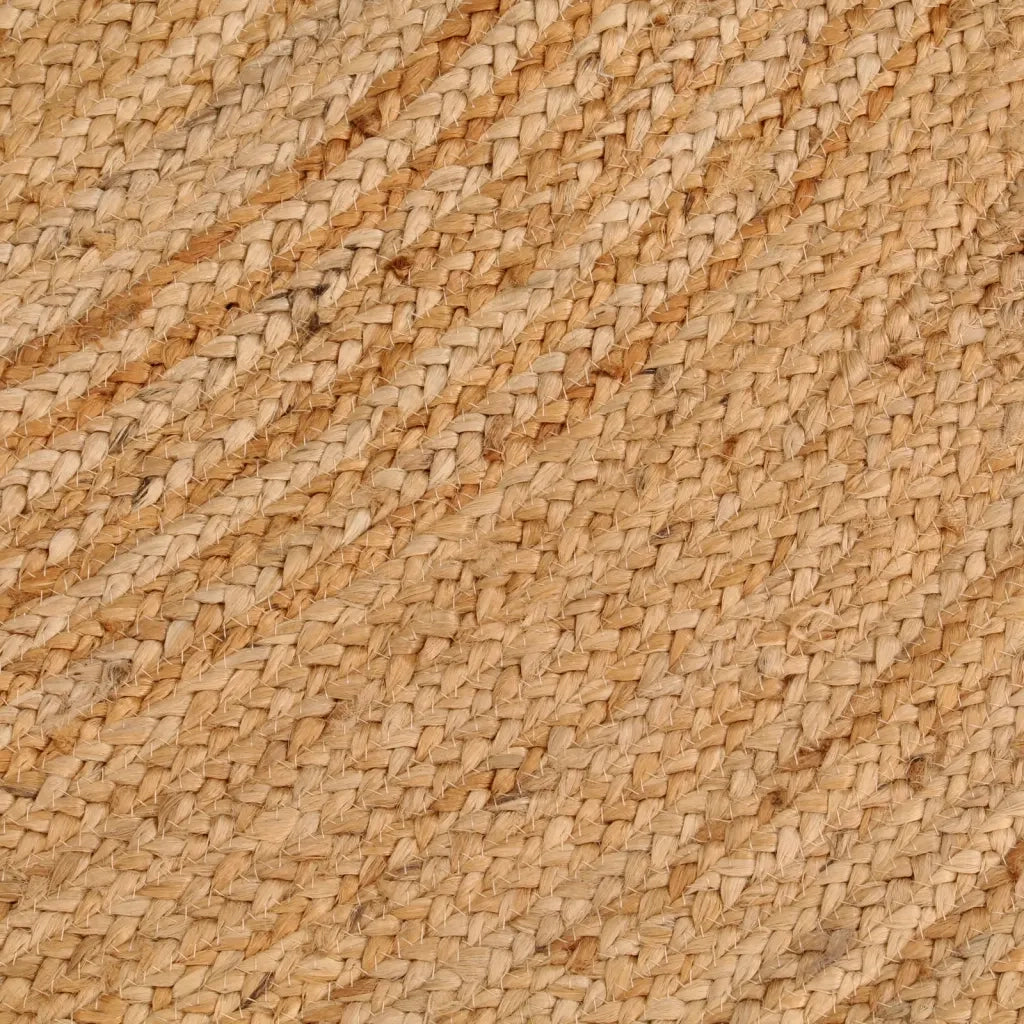 Tappeto in Juta Intrecciata 210 cm Rotondo 343585