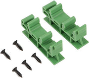 Supporto PCB per guida DIN rail - 10 pezzi inclusi 2 supporti e 5 viti - contenuto HTML necessario.