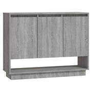 Buffet credenza cassettiera armadio mobile contenitore organizer cucina soggiorno salotto Sonoma 97 x 31 x 75 cm legno ingegnerizzato grigio 02_0036559