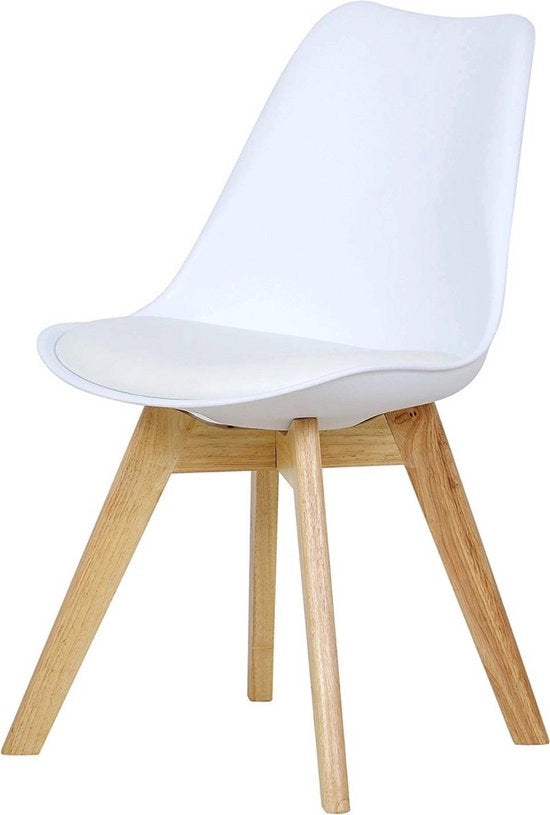 Sedia in legno di betulla - confortevole e robusta - superficie seduta ergonomico - 48x42x82 cm