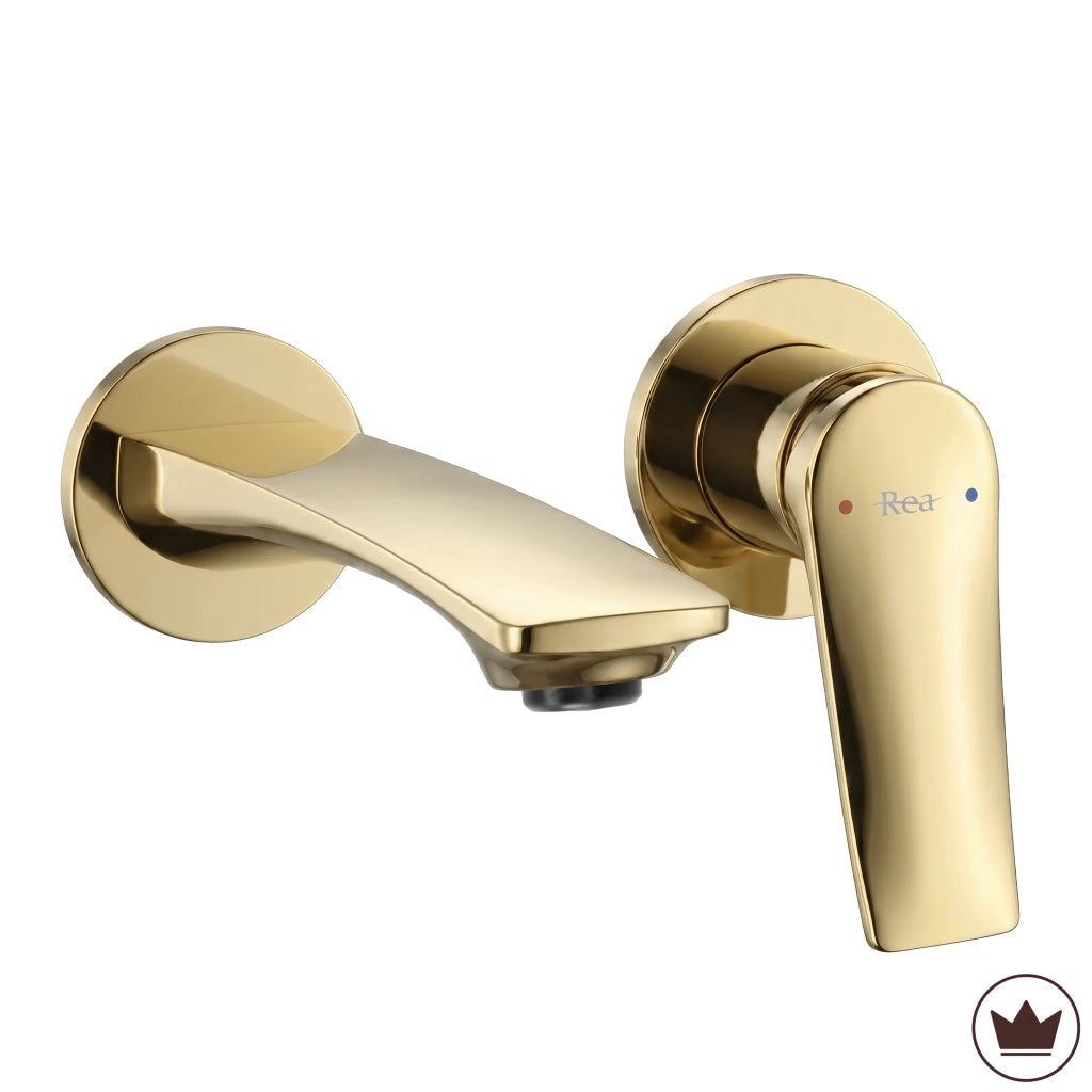 Miscelatore Lavabo Da Incasso Rea Vision Gold + Box