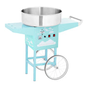 Macchina per zucchero filato con carrello 52 cm 1200 watt turchese 14_0002278