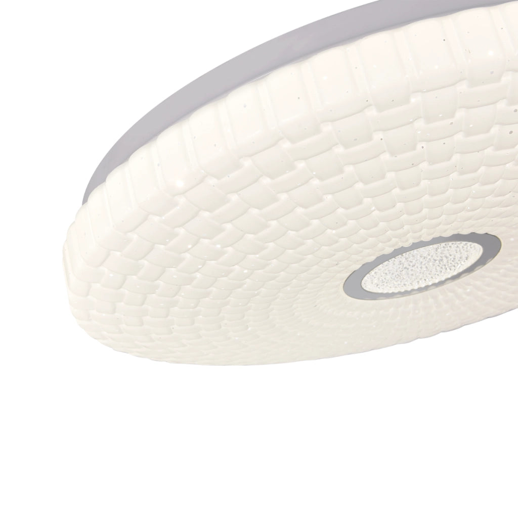 Plafoniera LED rotonda Ø26 bianca 12W 4000K Solaro stellare