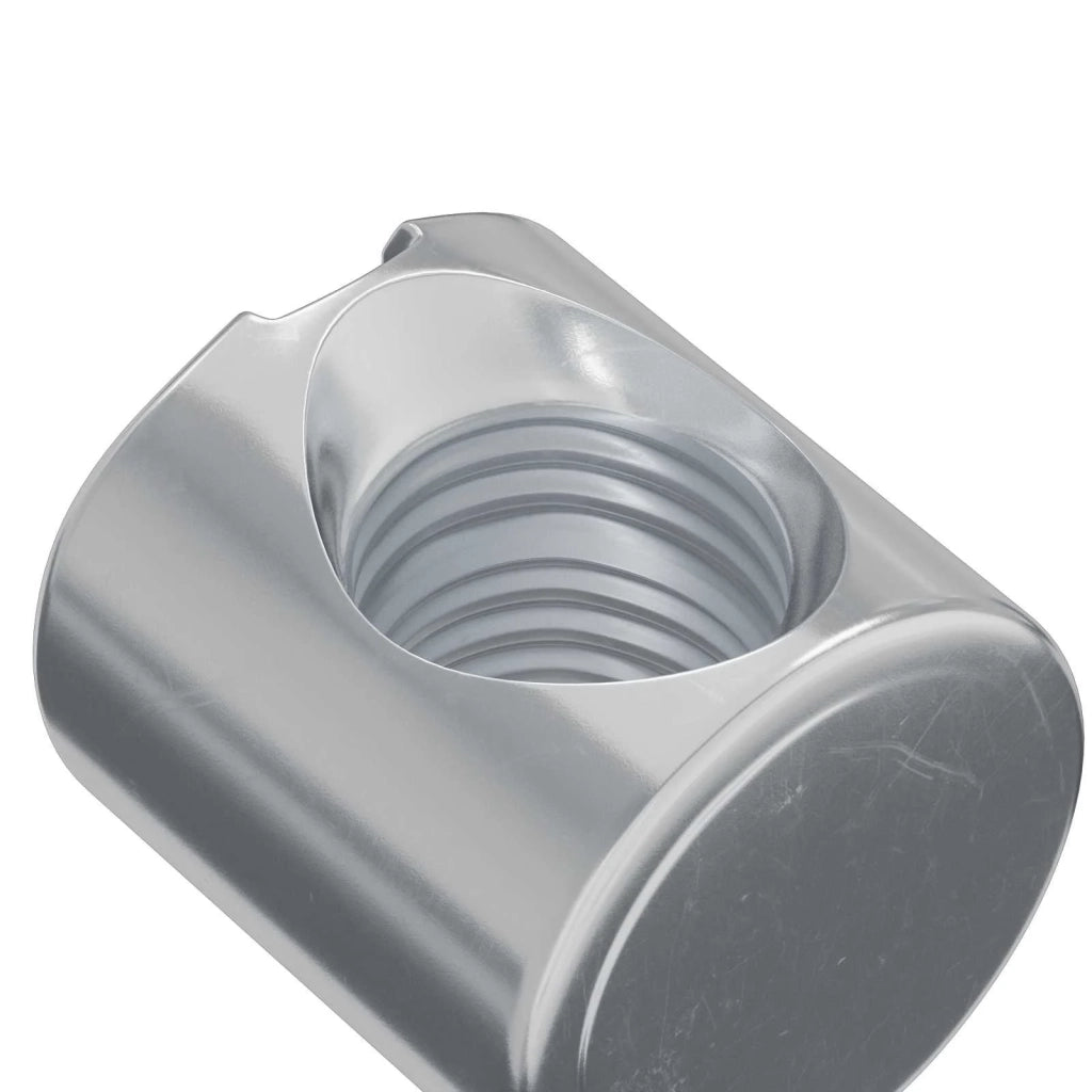 Dadi a tamburo 2 pz Argento M6 x 12 mm Metallo CFW3719560