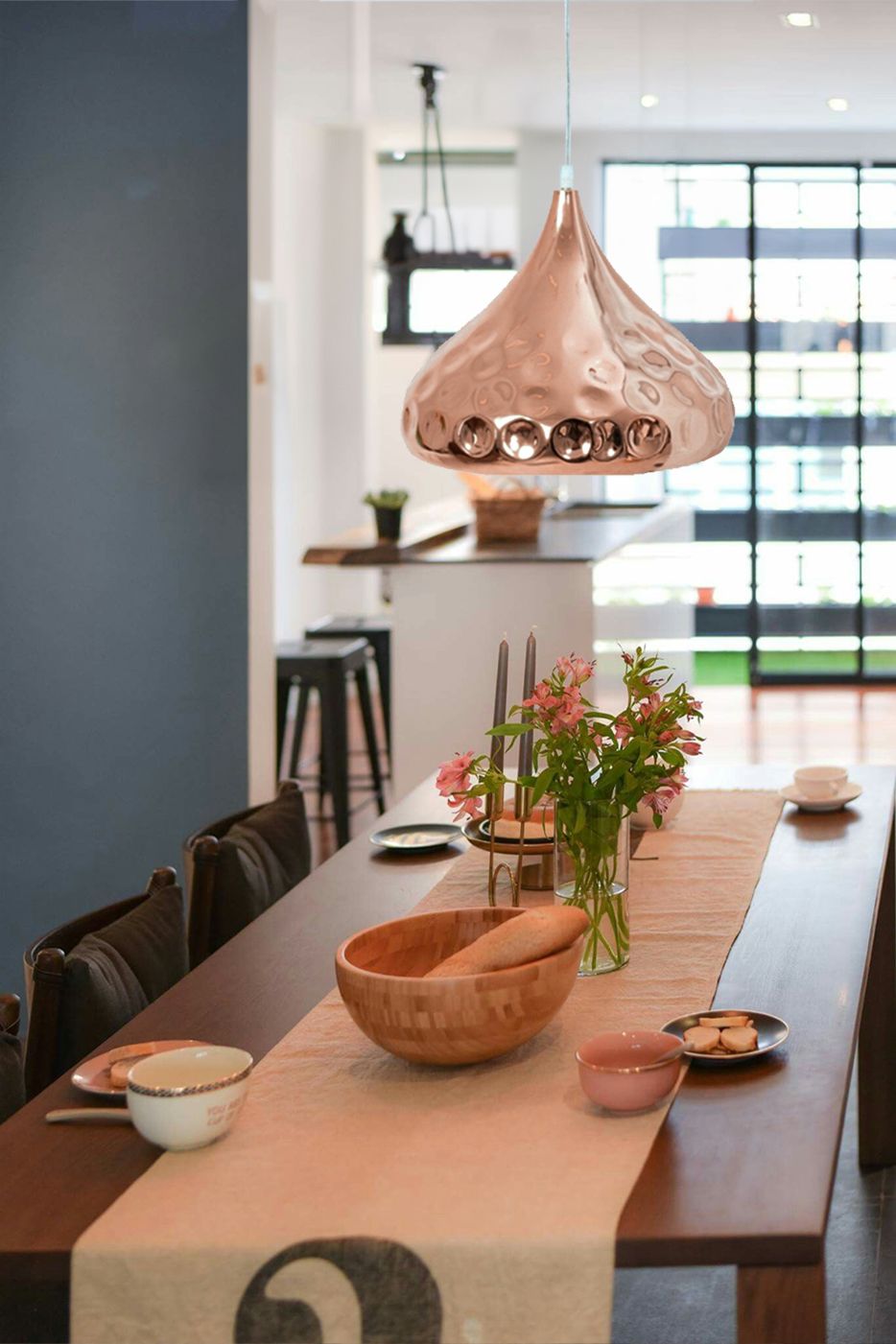 Lampada Da Soffitto Rispecchiata Rose Gold APP270-1CP