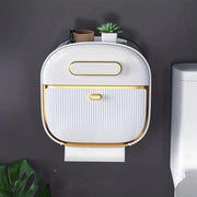 Box per carta igienica creativa, box multifunzionale per la bagno, box per rolo di carta, box per carta igienica senza foro, box per carta igienica per il bagno