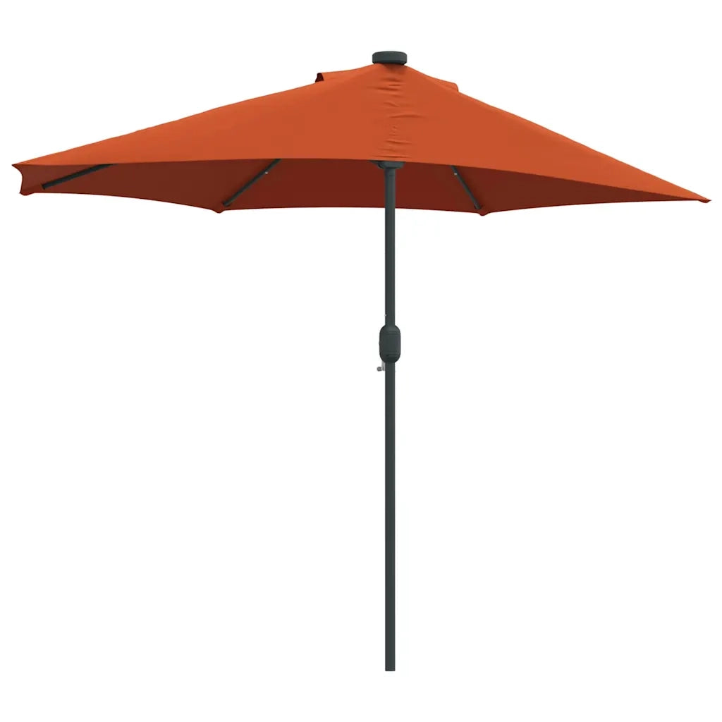 Ombrello da giardino Terracotta 294 x 150 x 224 cm 42003272