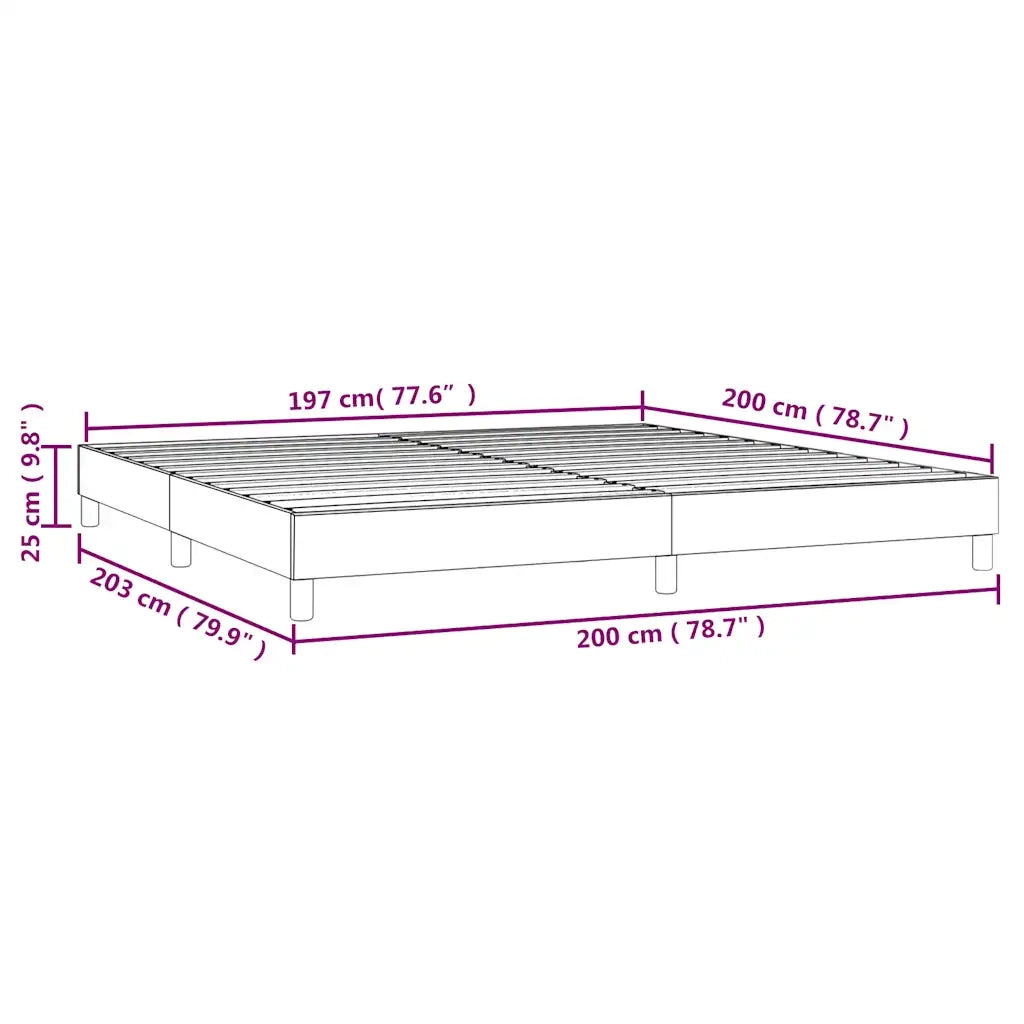 Giroletto a Molle Blu Scuro 200x200 cm in Velluto cod mxl 57737