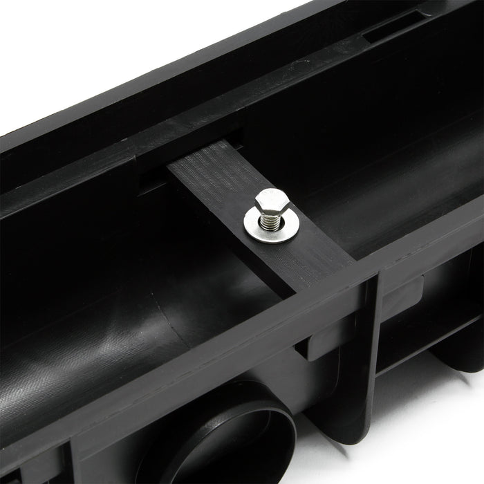 Canale di scolo 6x1m con griglia per scarico acqua 12,5t Canaletta di drenaggio