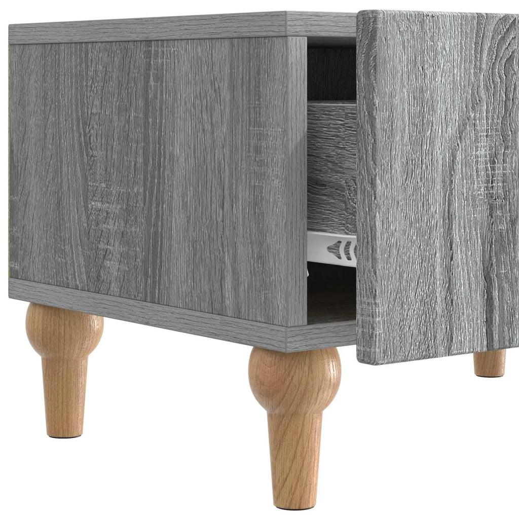 Mobile TV Grigio Sonoma 147 x 34,5 x 30 cm Legno ingegnerizzato 894251