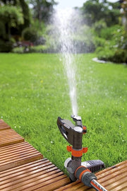 Rotatore per prati, sistema di irrigazione, sprinkler per giardino, aspersore per giardino, sbriciolatore per erba 

Modello: 12345
Potenza: 1500 W
Pressione: 3 bar
Distanza di getto: 8 m
Ingresso di rete: 3/4