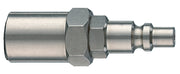 INNESTO RAPIDO PER COMPRESSORI CON PORTAGOMMA  mis.8x17 10.00 pz