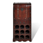Bottigliera in Legno per 9 Bottiglie con Contenitore CFW9886420