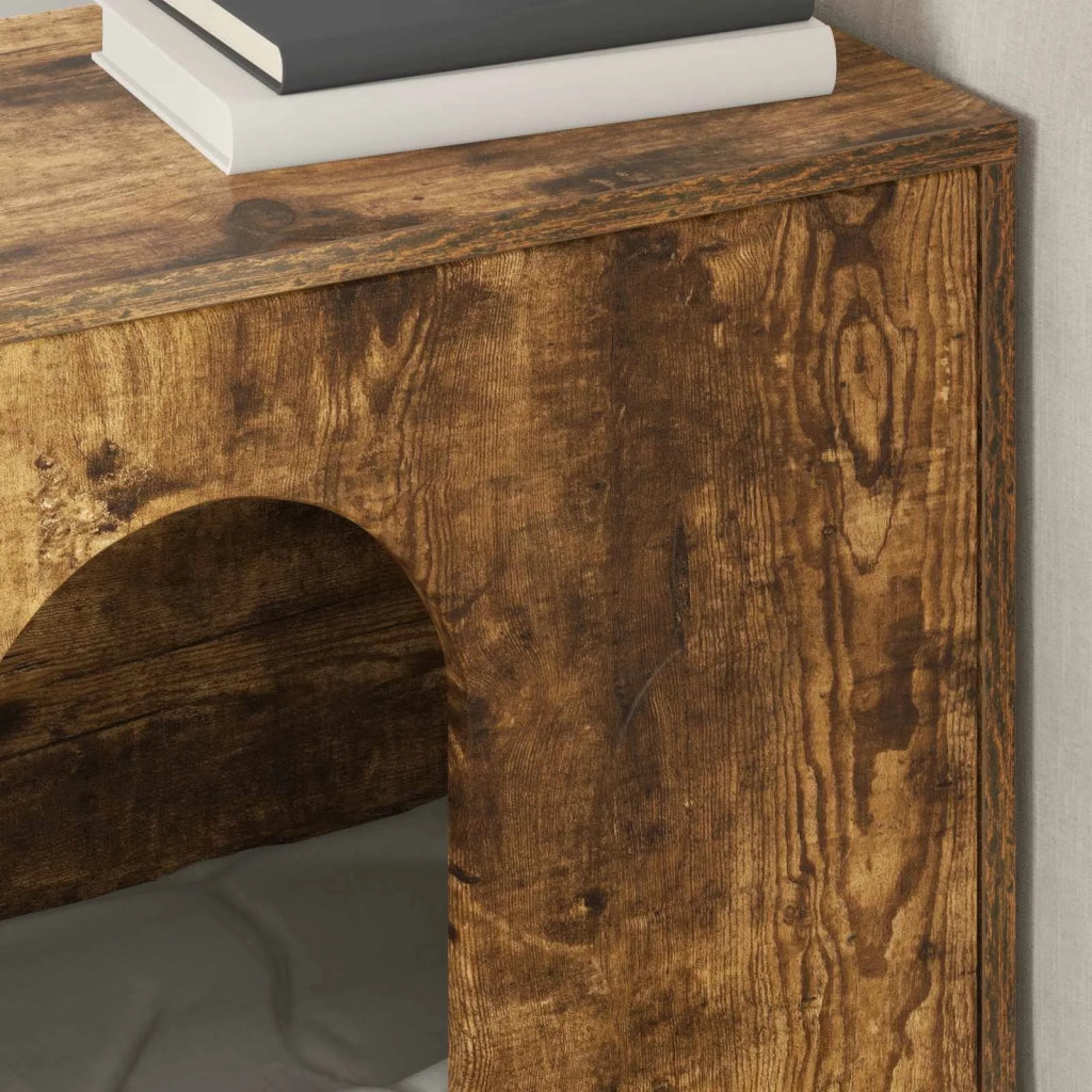 Casa per Gatti Rovere fumé 51 x 30 x 52 cm Legno ingegnerizzato 8000667