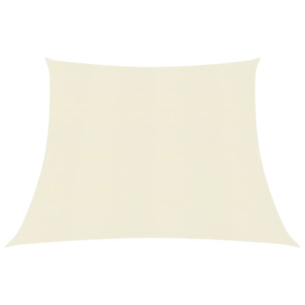 Vela ombreggiante 160 g/m² 3/4 x 3 m crema HDPE 02_0009079