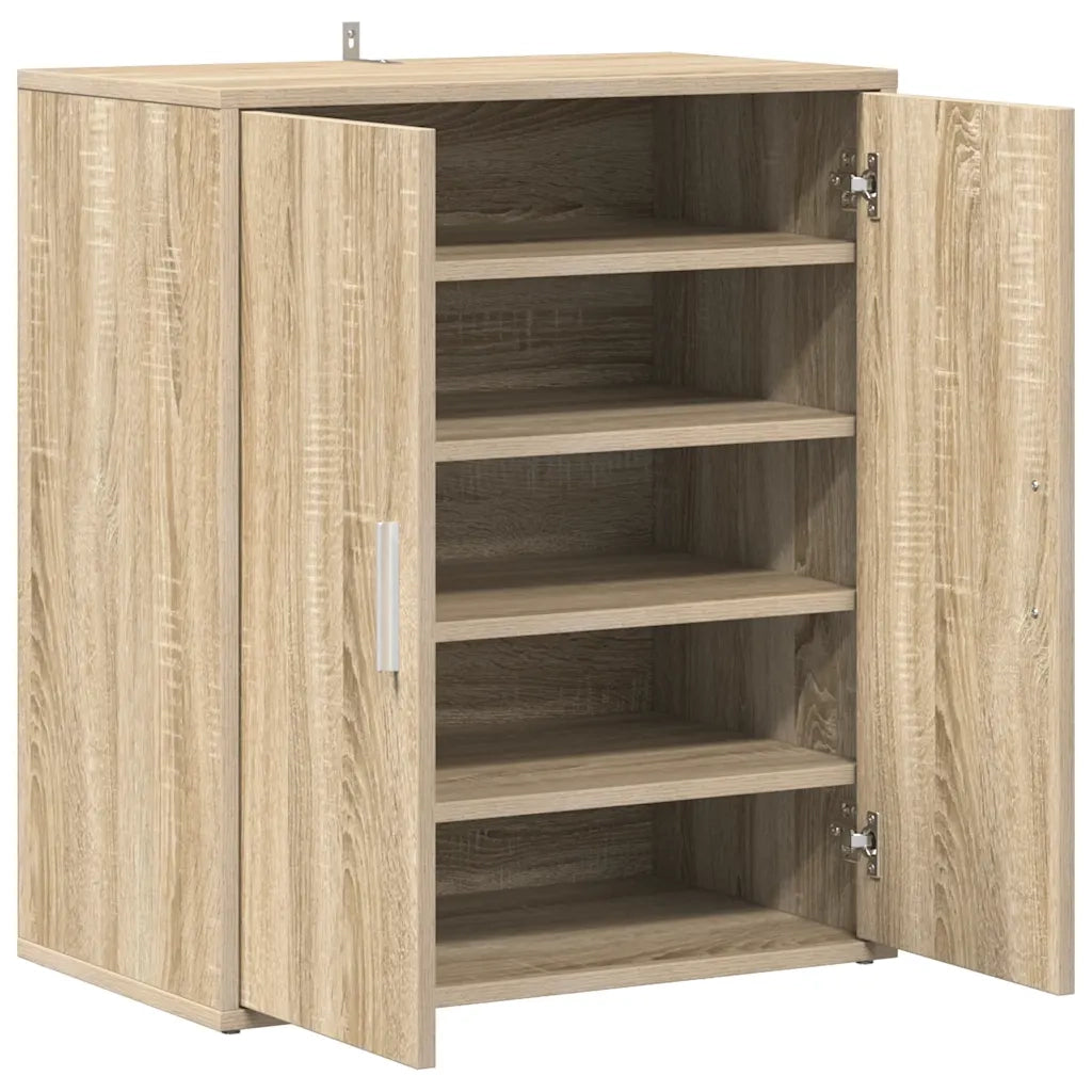 Scarpiera Rovere Sonoma 60x35x70 cm in Truciolato cod mxl 54431
