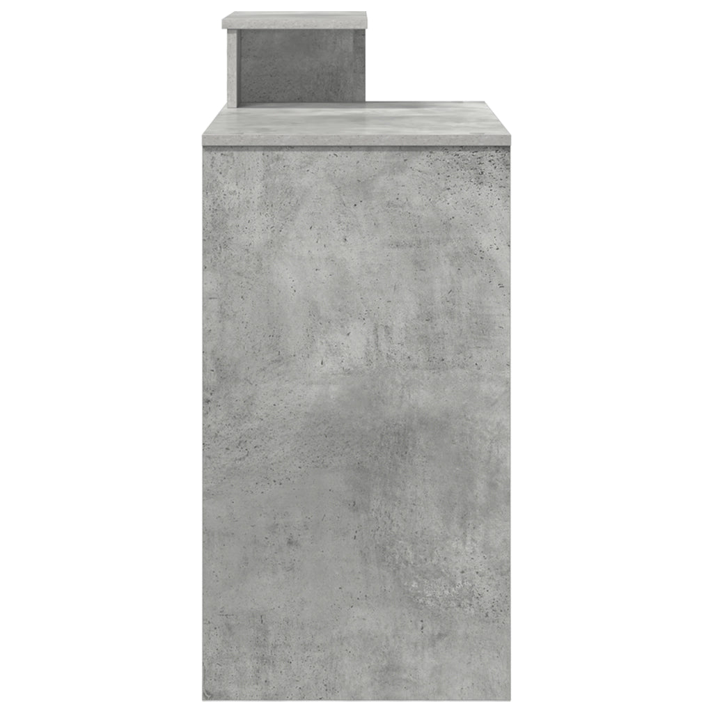Scrivania grigia Grigio cemento