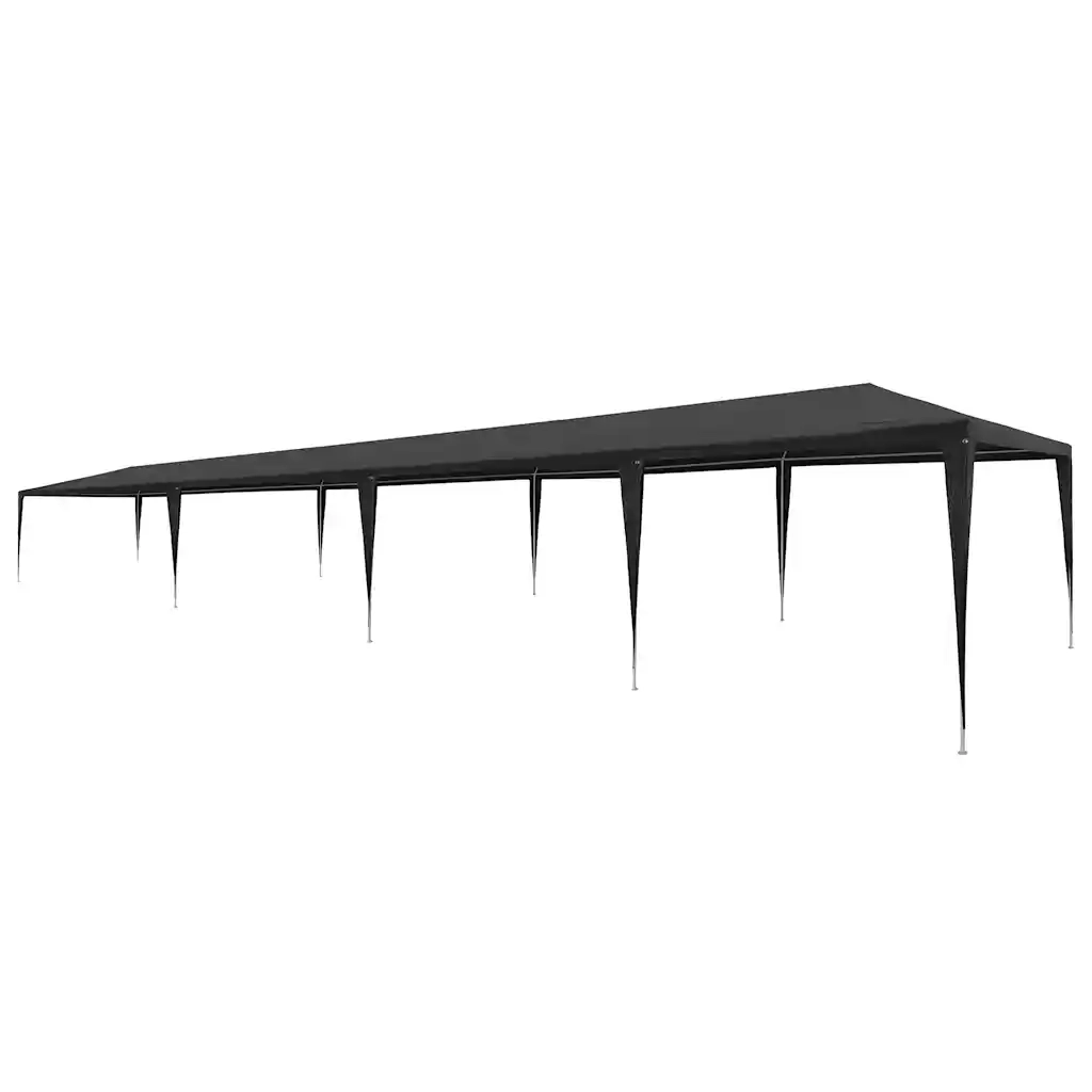 Tenda per Feste 3x12 m in PE Antracite 45090