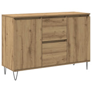 Credenza | Madia | Buffet da pranzo | Armadio da pranzo Rovere Artigianale 101,5x35x70 cm in Legno Multistrato