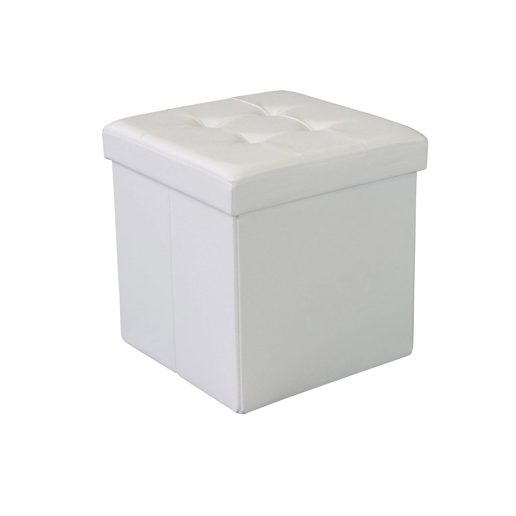Pouf contenitore in similpelle - MADDOX