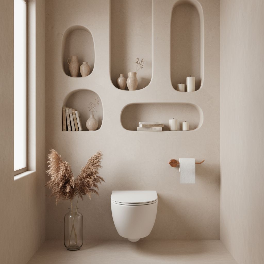 Porta Carta Igienica Tomi 5809 Brush Copper