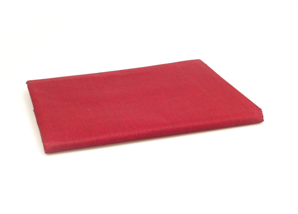 Telo Arredo Granfoulard Copritutto Cotone Made Italy Vari Disegni Arredatutto Copriletto Multiuso - 1 Piazza - Tinta Unita Bordeaux