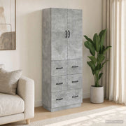 Set di armadi 2 pcs Grigio Cemento 66 x 34,5 x 87 cm 3416802