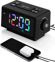 Radio Alarmando con Alimentazione a Cavo - Radio a Orologio - Radio Alarmando - Radio a Orologio con Alarmando - Radio DAB - Radio con Funzione Alarmando DAB