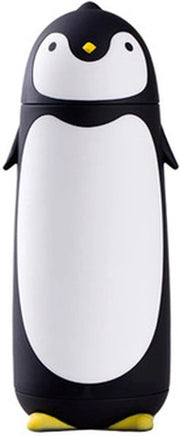 Ottima tazza di viaggio in acciaio inossidabile con disegno di pinguino, 280 ml